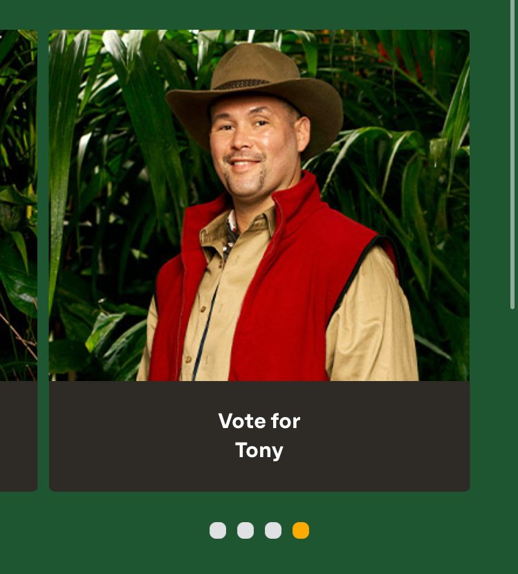 Do the right thing people #ImACeleb