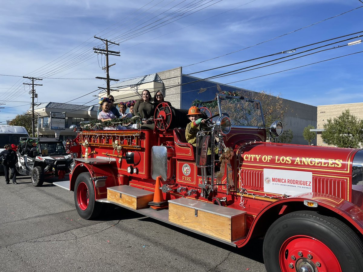 #LAFD Talk 💬 (@lafdtalk) on Twitter photo <a href="/MRodCD7/">Councilwoman Monica Rodriguez</a> joined Your #LAFD in the <a href="/LAFDBANDWAGON/">LAFD Bandwagon</a> to celebrate at the #Pacoima Holiday Parade #happyholidays <a href="/MRodCD7/">Councilwoman Monica Rodriguez</a> joined Your #LAFD in the <a href="/LAFDBANDWAGON/">LAFD Bandwagon</a> to celebrate at the #Pacoima Holiday Parade #happyholidays