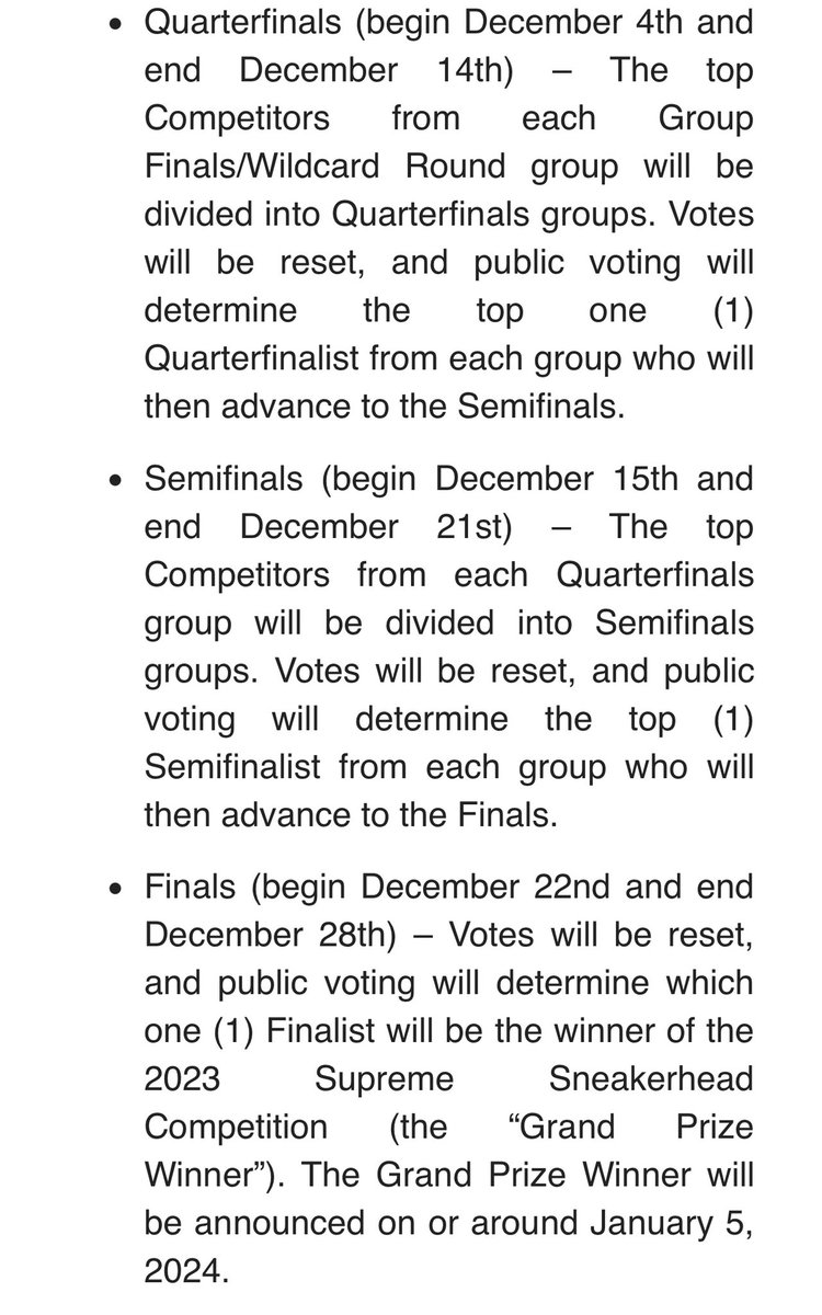 dadeuceogorder's tweet photo. Double votes are up right now! This is also the schedule once I past the quarterfinals! VOTE VOTE VOTE

https://t.co/eqCi3hABIh https://t.co/rDCnC3FZb2