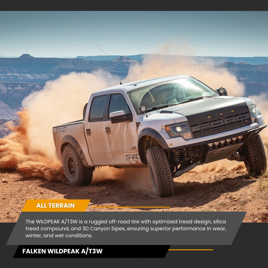 prioritytire's tweet photo. Falken Wildpeak A/T3W | All Weather | All Terrain | 55K Mile Warranty

Let Priority Tire help you start rolling on a new set of @FalkenTires!

#FalkenWildpeak #AT3W #AllWeather #AllTerrain #55KMileWarranty https://t.co/n6tYlCqc2Z