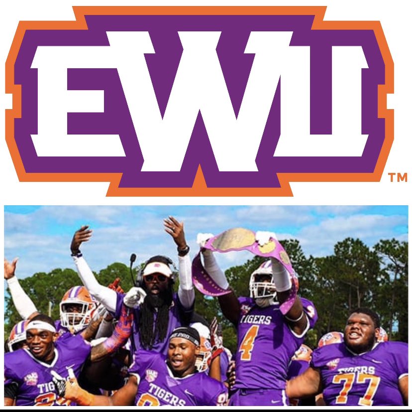 Extremely Blessed To Receive My First Offer From Edward Waters University 💜🧡!! @CoachFanoga @CIngram_85 @Coachadkinsd @CoachBowie_HHS @Coach_Daniels58