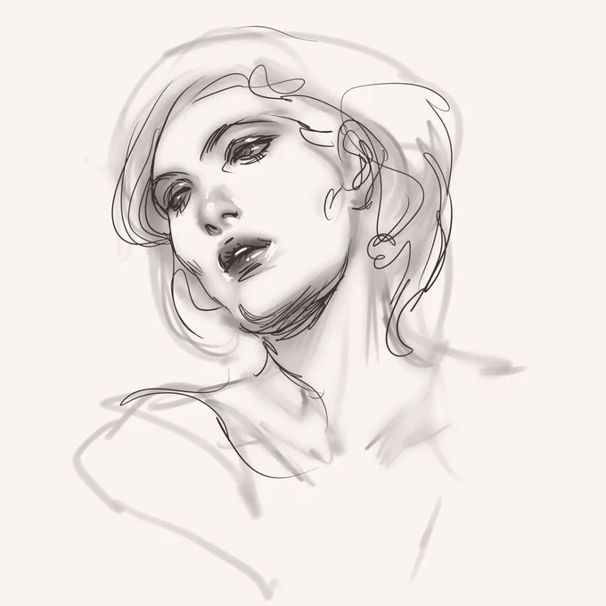 constantly frustrated that my sketches have way more life to them before I overwork them and try to make them look `finished'  