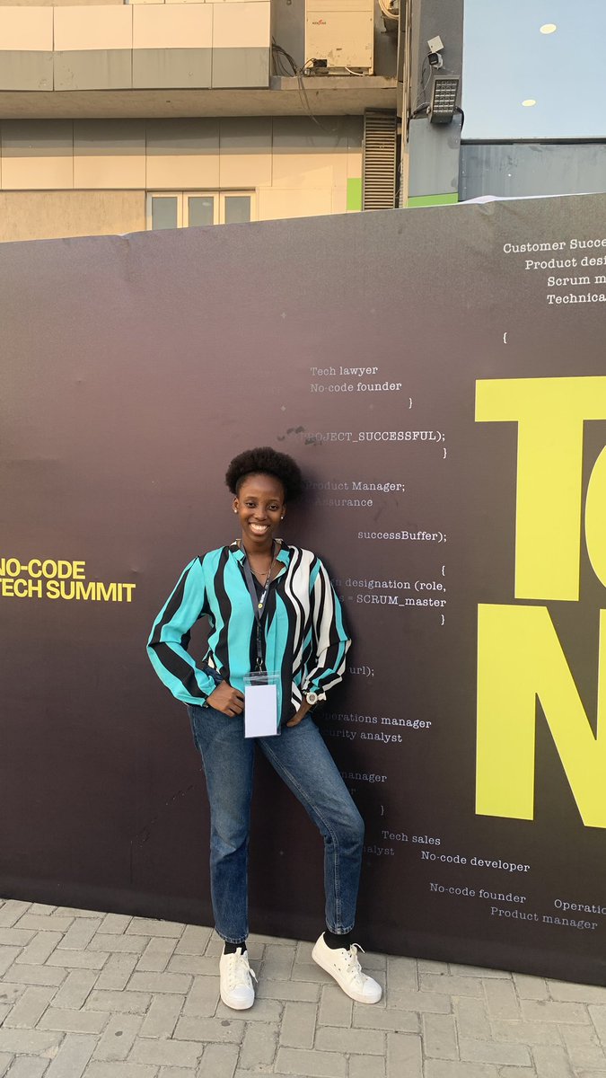 BlossomUbochi's tweet image. A great day was had. 
Thank you @nocodesummit @Nontech_it 
I’m here for it again next year. 
#NoCodeTechSummit #NCTSummit