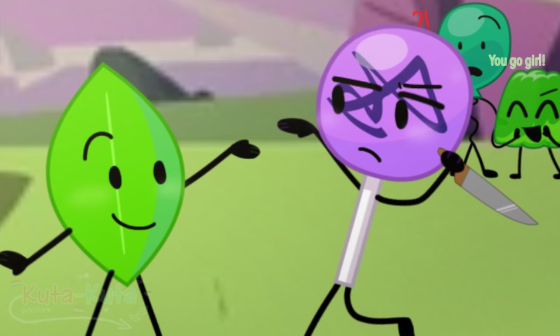 kutakuta864's tweet photo. Sorry I had to re-create this pic😇

[#drawing #art #bfb #leafypop #leafyxlollipop #murderdrones] https://t.co/rfmGRxz6TH
