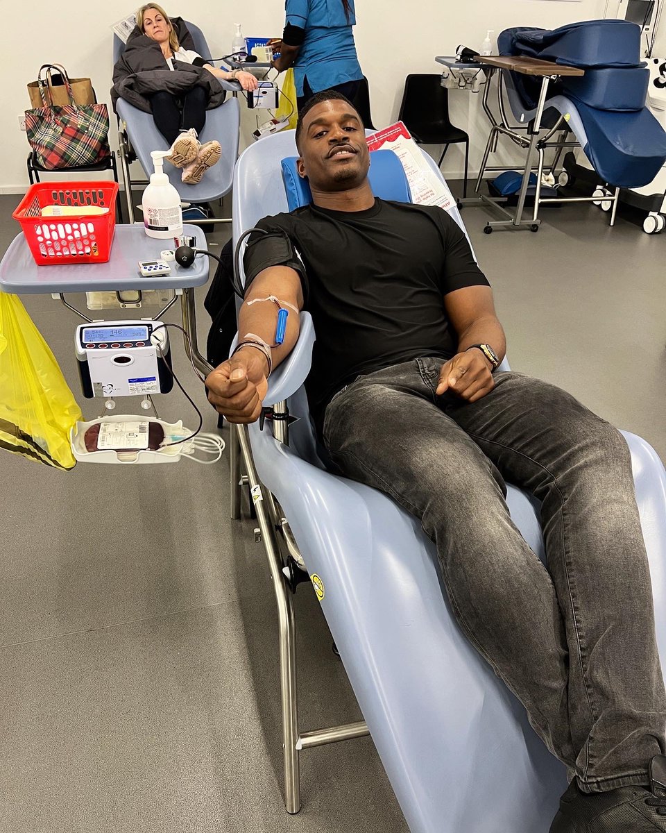 "Donated blood at Westfield Shepherds Bush for <a href="/acltcharity/">ACLT Charity</a>. Shoutout to Orin, Beverley, and ACLT warriors for transforming lives. Join the cause, donate blood, and be a lifeline. 🩸💪🏾 #GiveBlood #ACLT #1xtraLife"