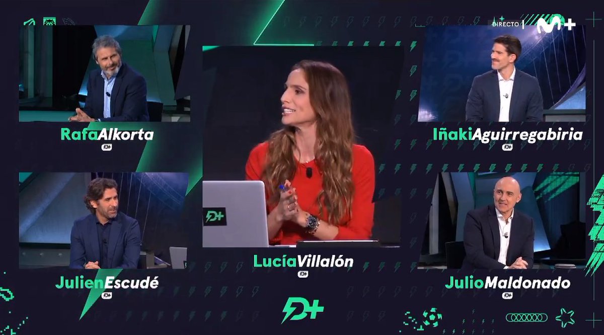 Para verlo todo. Para contártelo todo. 

👤 <a href="/lucia_villalon/">Lucía Villalón Puras</a> 
👤 <a href="/JulienSQD/">Julien Escudé</a> 
👤 <a href="/MundoMaldini/">Julio Maldonado</a> 
👤 <a href="/RafaAlkorta1/">Rafa Alkorta</a> 
👤 <a href="/iaguirregabiria/">iñaki aguirregabiria</a> 

#DeportePlus #LaCasaDelFútbol