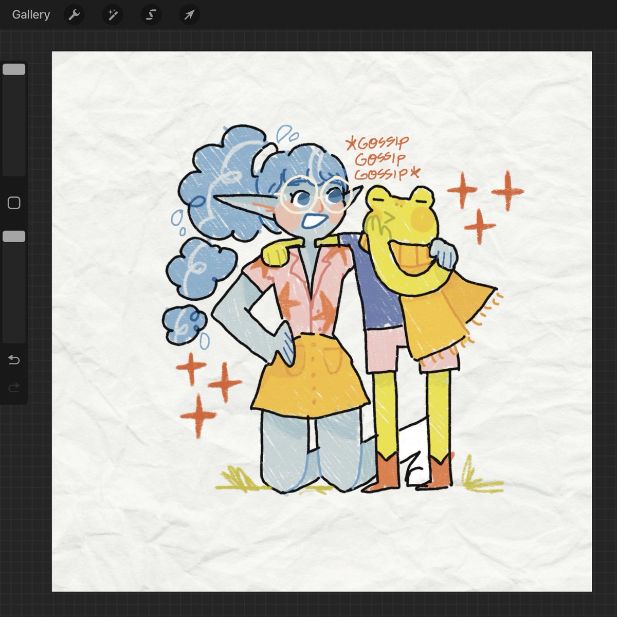 just a pair of besties gossiping and giggling #naddpod