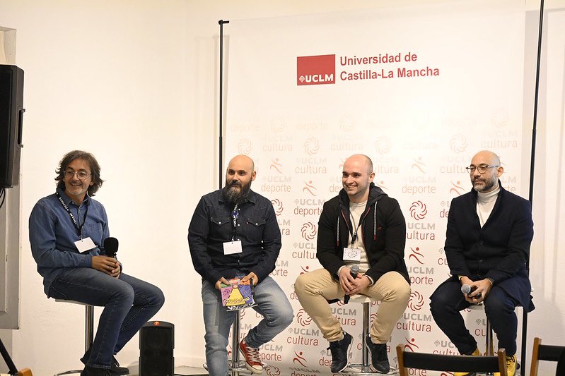 GrupoLiel's tweet photo. 💥Mesa redonda: Cómic, educación y divulgación.

🗣️Moderada por @romanescudero 

📍Congreso Internacional de cómic (24-25 noviembre). @ViceCuencaUCLM https://t.co/WYddJOBRk4