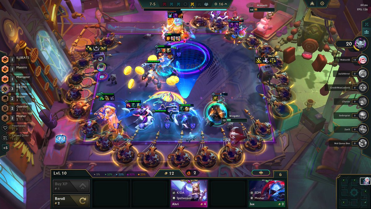 #TFTVegasOpen  while watching Vegas 4 stared chosen Jhin! here how it looks like