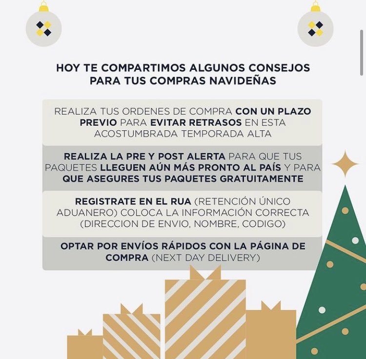 FixoCargo's tweet photo. Disfruta de Fixmas en su máximo esplendor con estos maravillosos Fixo Tips. 😍🎊🎄

#FixoCargo #DelMundoATusManos #TuCourierFavorito #Fixmas https://t.co/Y54NINNlPf