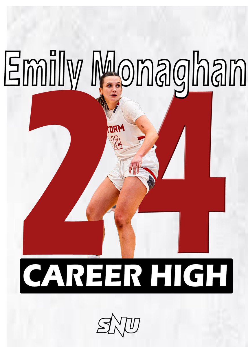 SNUwbb's tweet image. Career day for #12 ⚡️ 

@Emilymonaghan15
