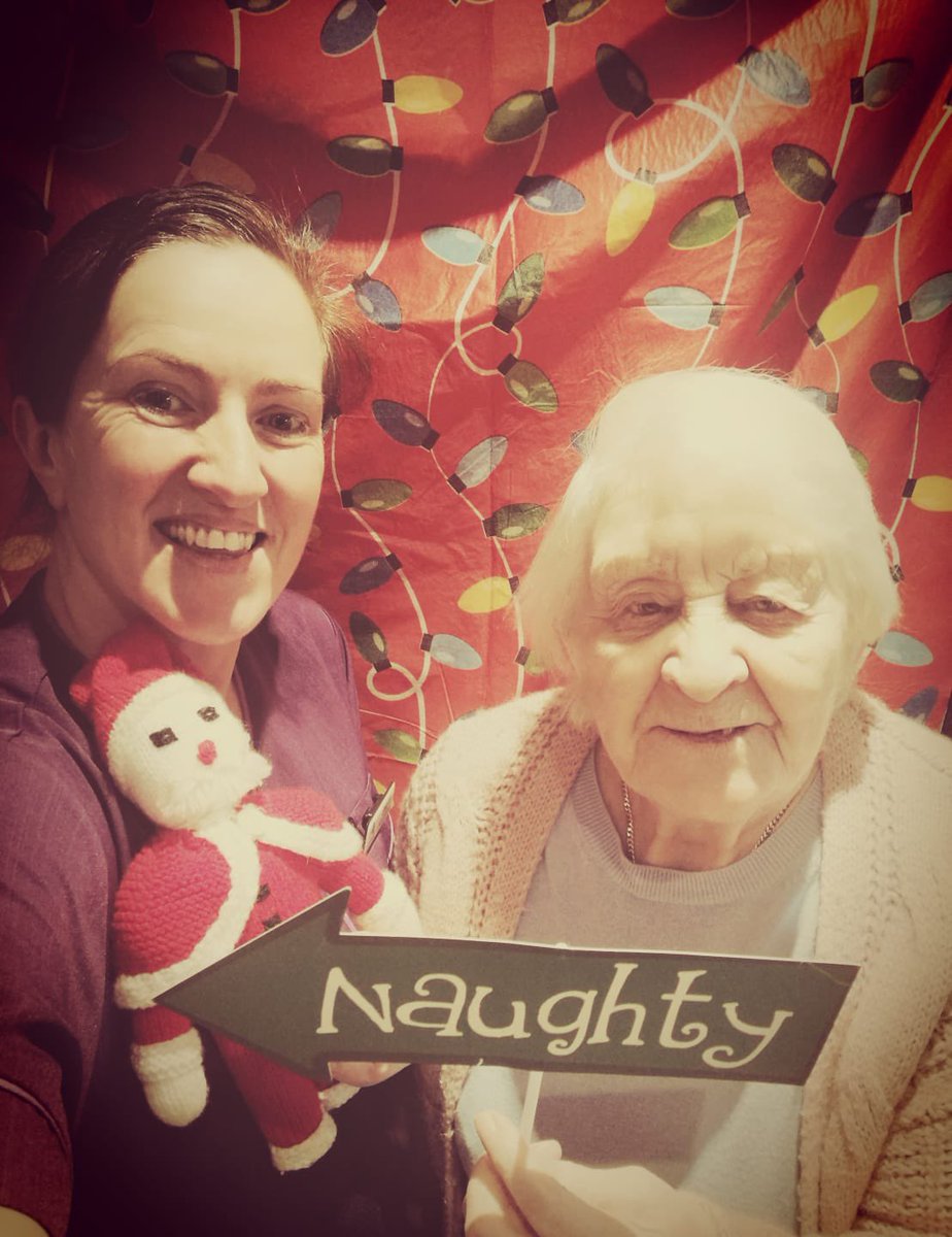 MoorePlaceEsher's tweet photo. Naughty or nice…..#Christmas #fun #SantaClaus 

Today our residents had some fun with some photo props 🥰 https://t.co/Uc7J8D1neb