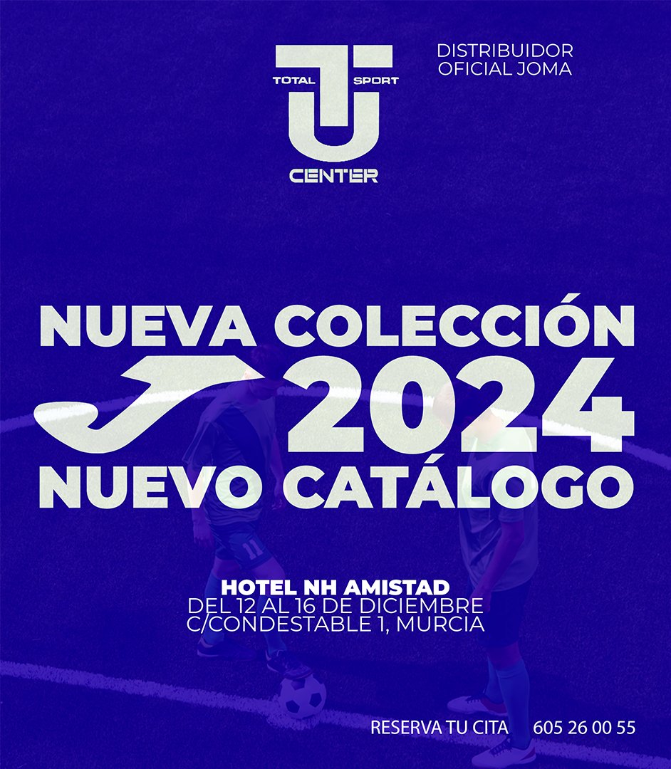 RadarSportsM's tweet photo. La semana que viene vamos a descubrir las novedades de la Colección 2024 de nuestro partner @JomaSport 

Estamos deseando ver los nuevos modelos así como tener en nuestras manos el nuevo catálogo Radar es especialista en la negociación con las marcas.

Te vestimos para el futuro https://t.co/2d4IdXkYkp