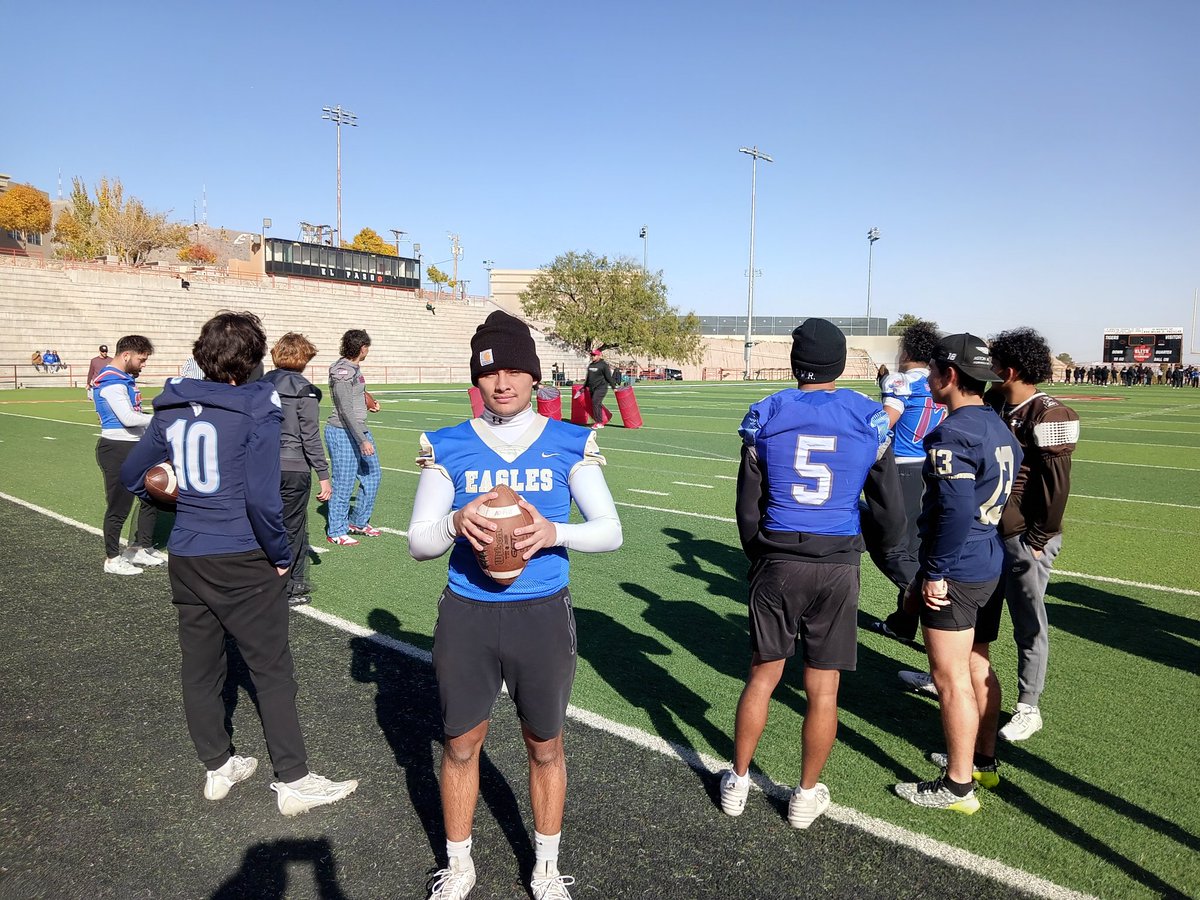 Diego represented San Elizario very well in the 2023 Stansbury El Paso Certified Quarterback Challenge!    Very proud of him!!
#SanEliNation 
#PeoplePassionPurpose