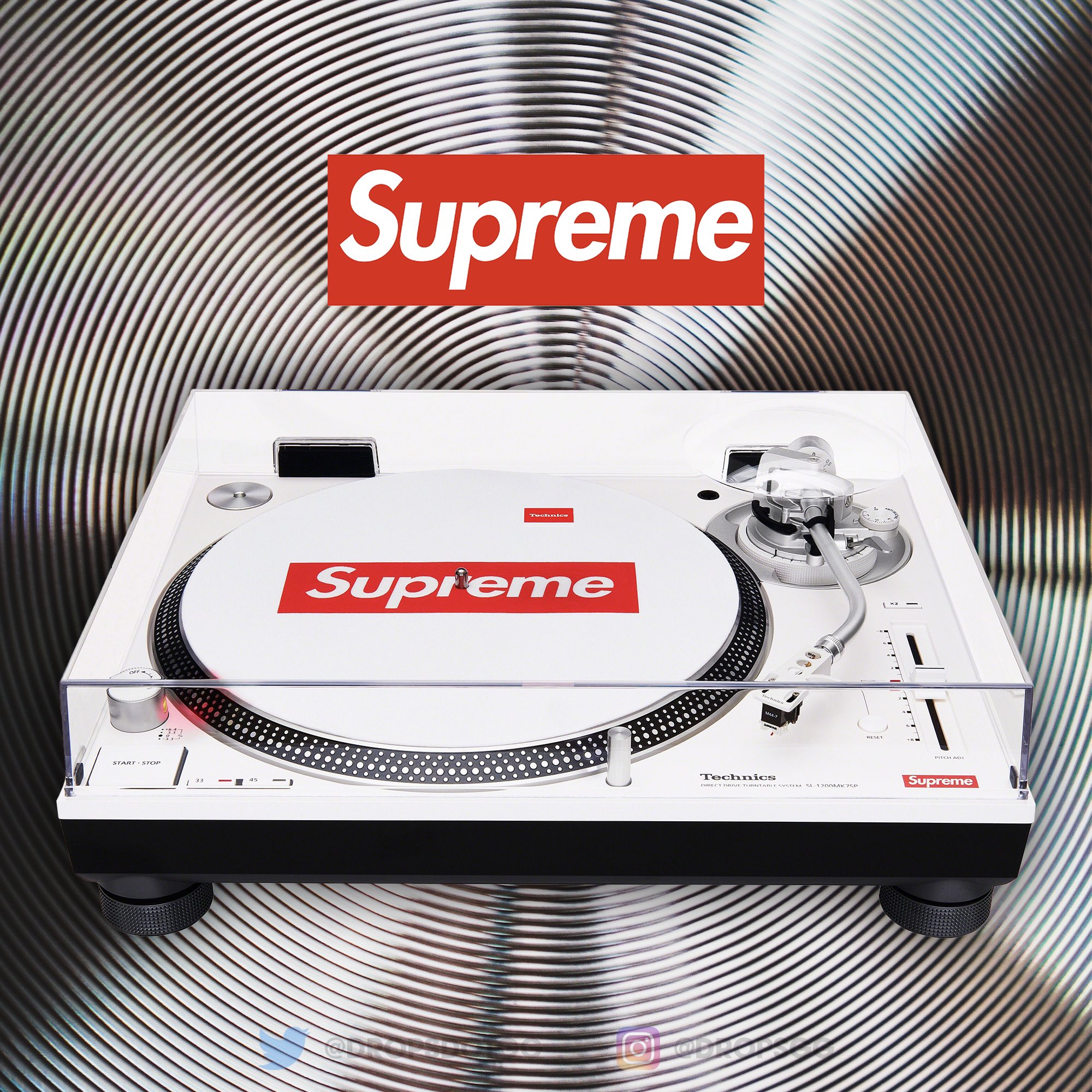 海外 正規品】 Supreme turntable | artfive.co.jp