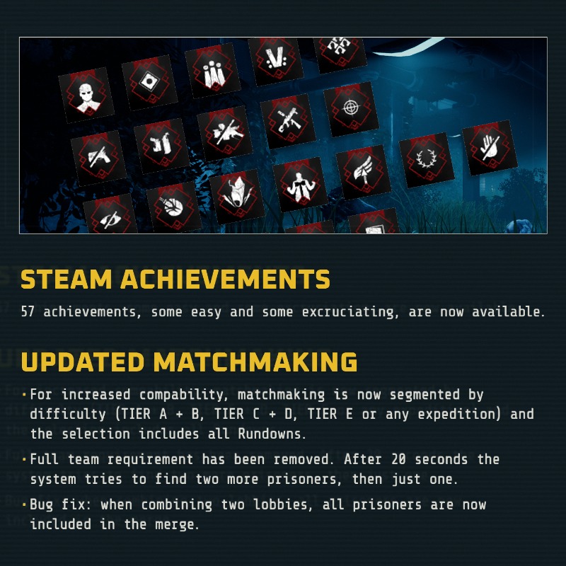 GTFOthegame's tweet photo. Everything new in Rundown 8.0 👇