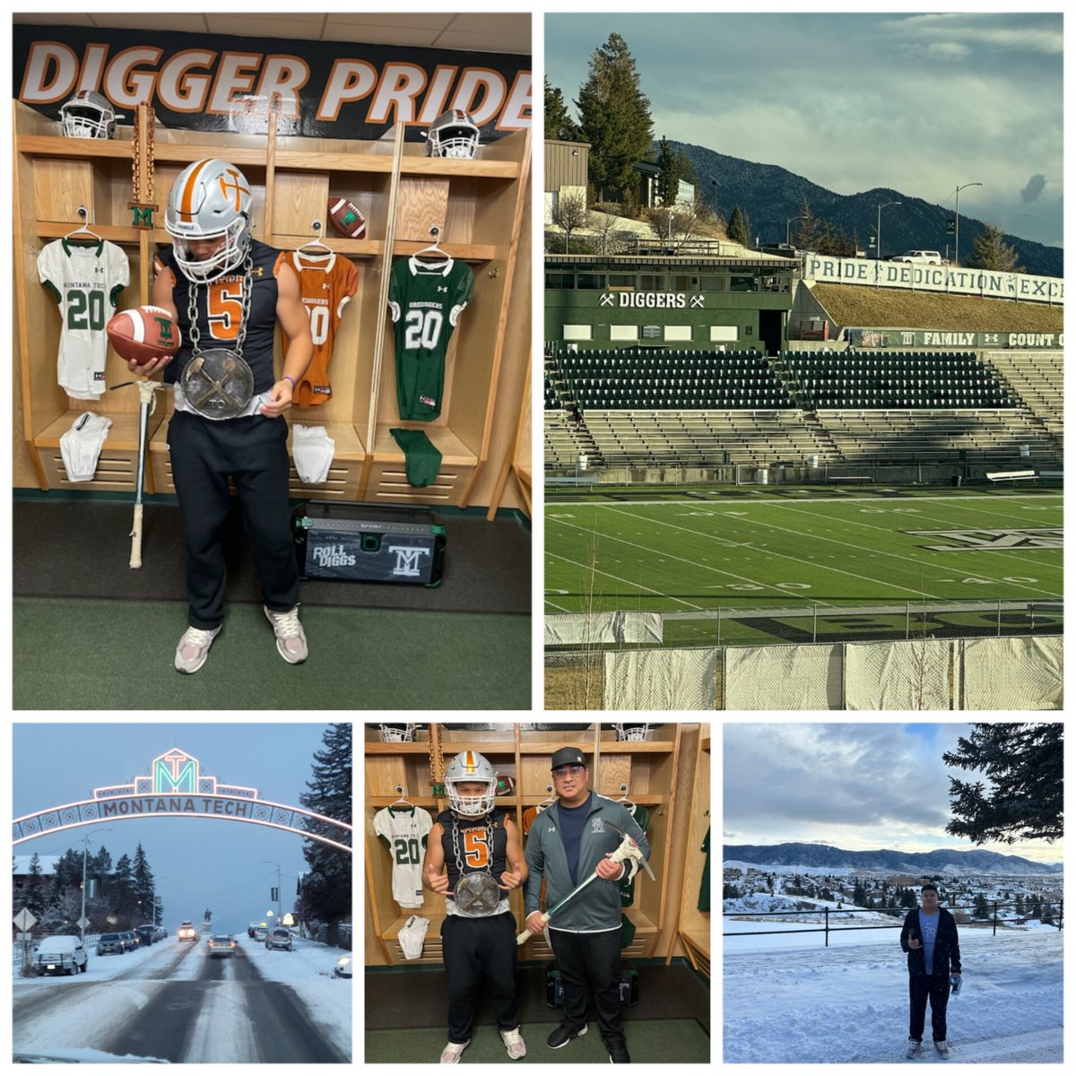 hadleyjr5's tweet photo. ✔️ ✔️ ✔️Lots of positives were checked on my official to @MonTechFootball. Appreciate you coaches &amp; players for making me feel welcomed &amp; WANTED. #DiggerPride #T4 @CoachKyleSamson @CoachTravisDean @KodyTorgerson @702HSFB @BrandonHuffman @defendtheridge @NAIAFBALL @247Sports https://t.co/NEg7nrPpzb