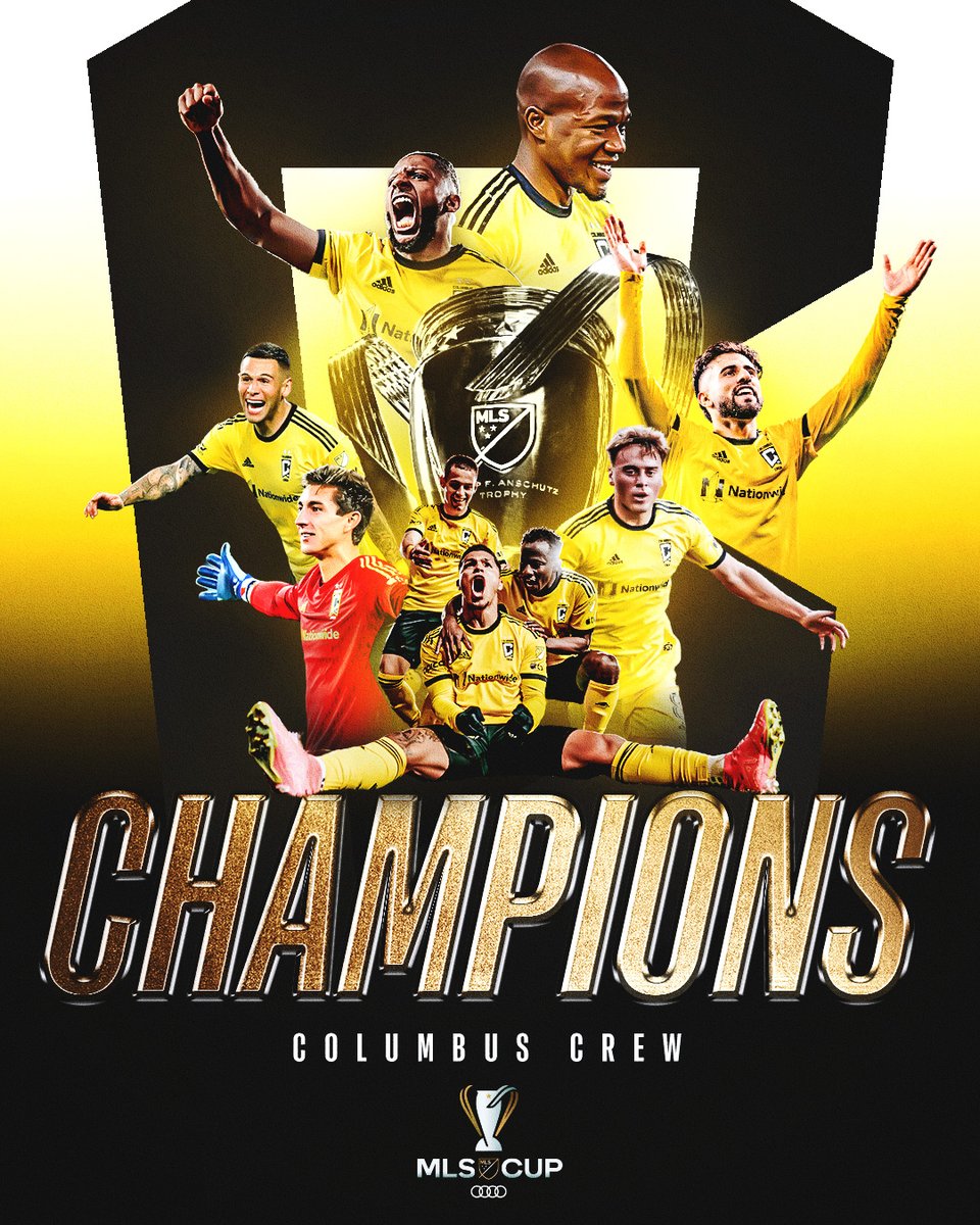 MASSIVE WIN. 🏆

@COLUMBUSCREW ARE #MLSCUP CHAMPIONS!