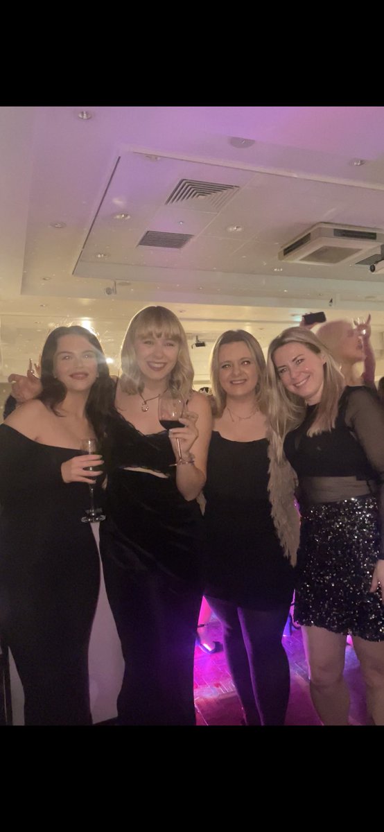 Half of my amazing team!!!!! 🖤🤍 #team
