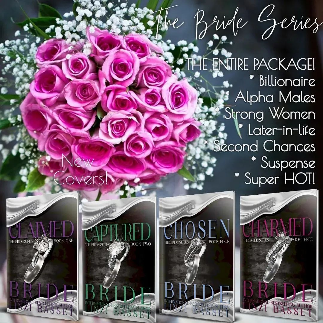 LinziBasset's tweet photo. THE BRIDE SERIES 
With everything you can ask for!
Claimed Bride: https://t.co/0z4nRHKTcf
Captured Bride: https://t.co/uHaUFAlMZG
Chosen Bride: https://t.co/YOUGHjuWtQ
Charmed Bride:  https://t.co/BbDZMH6fG6

#laterinliferomance #secondchancesromance #bookboost #romanceSG https://t.co/4I539xIFXU