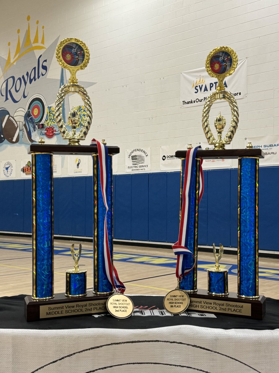 bhs_archery's tweet photo. Congratulations to both the High School and Middle School Teams for bringing home a 2nd place finish at Summit View this weekend! Cameron Waltz placed 2nd and Asher Curless placed 5th overall in the HS division ! @BeechwoodA @beechwoodhs https://t.co/fXIHDKzMzi