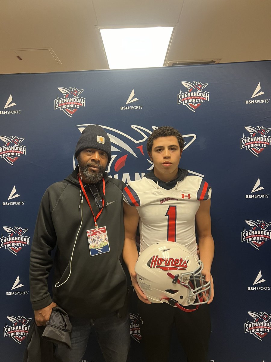 After an amazing visit and talk with @HBBauserman I am blessed to say I have received my first offer to Shenandoah university! @HarlowjohnH @TEWAPFC20 @CoachDarrow_71 @AfnfR