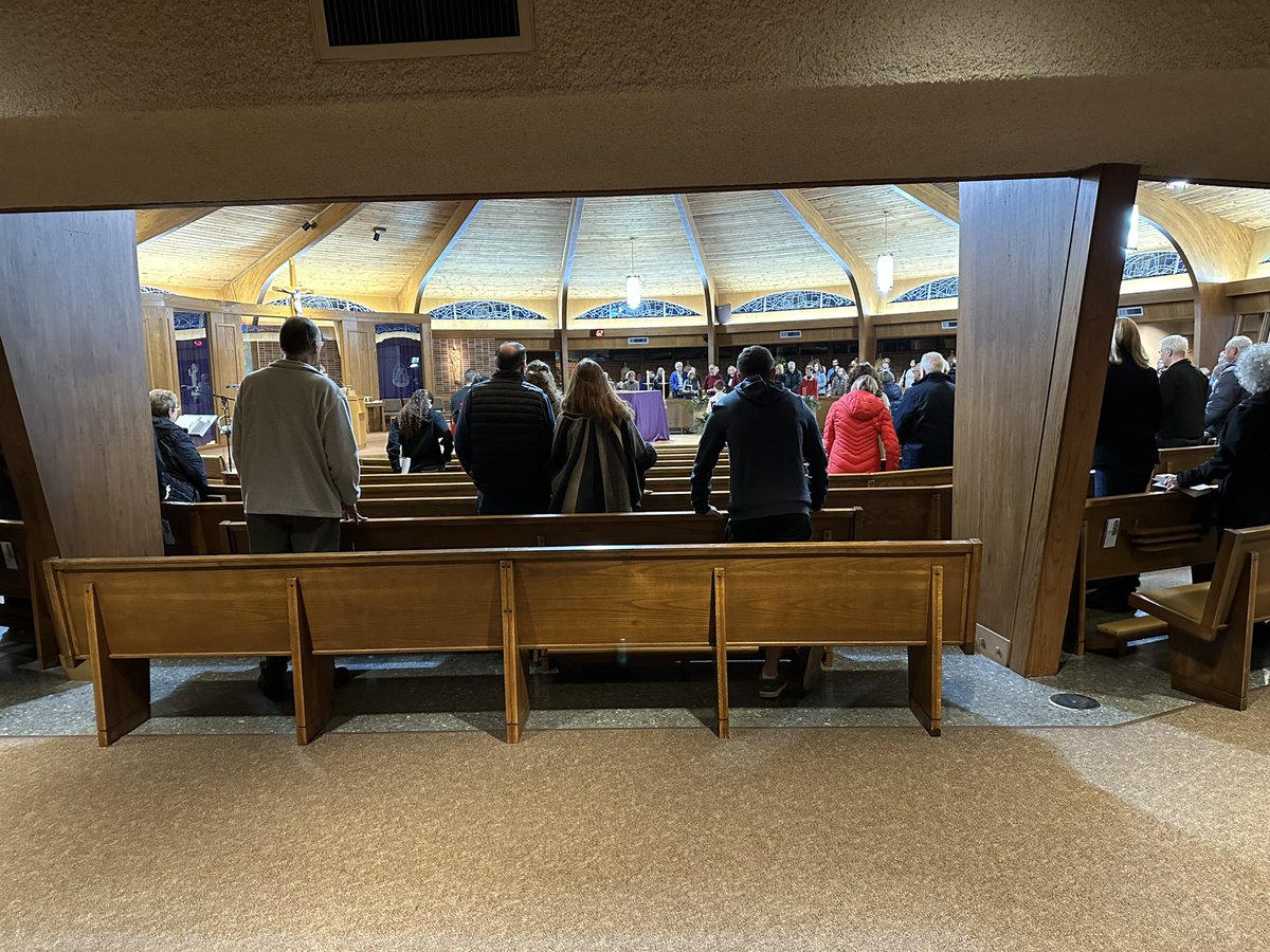GoodShepherdWM's tweet image. #viewfromthebackpew ⛪️ Have a blessed weekend! ✝️