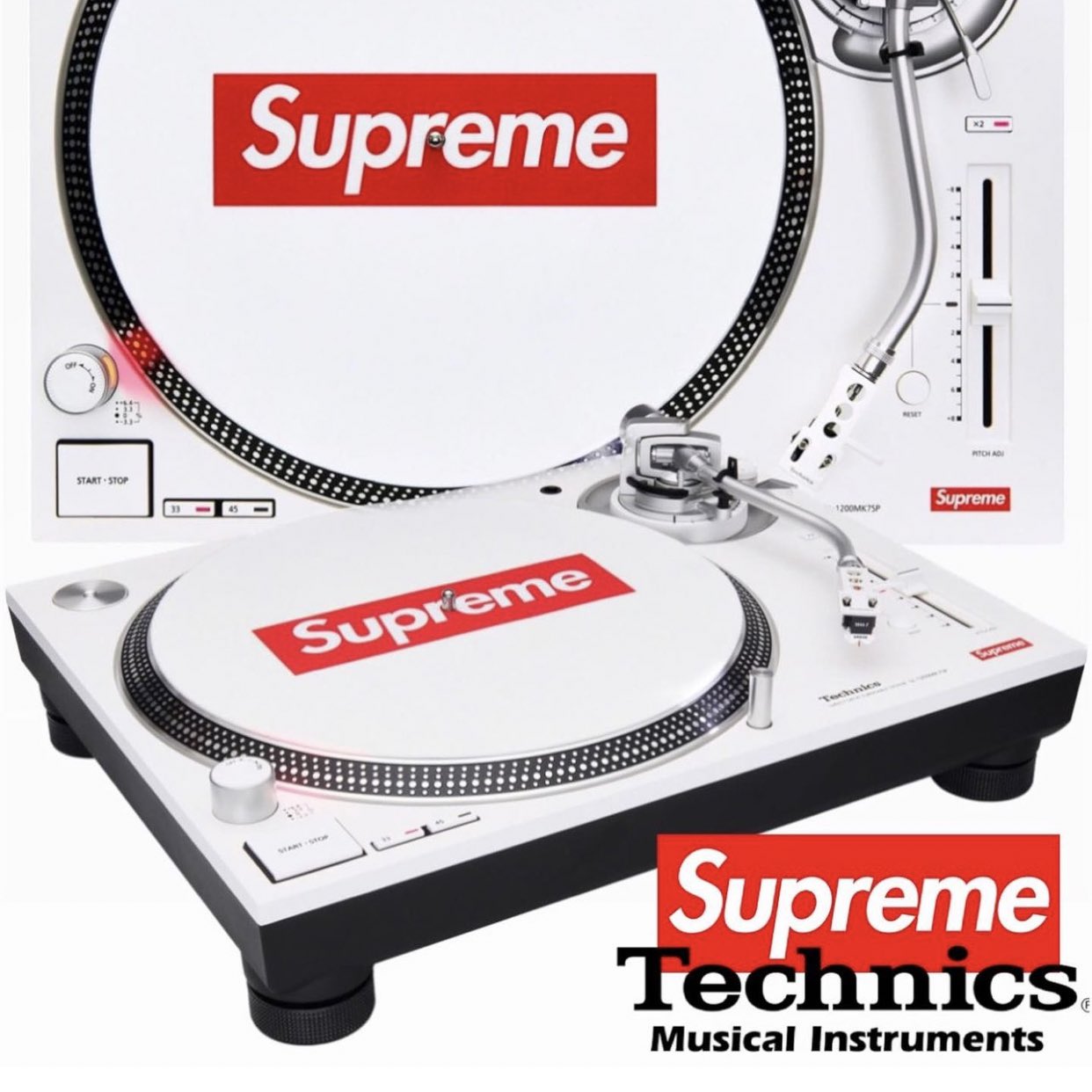 DJ機材 Supreme Numark PT01 Portable Turntable Supreme Numark® PT01