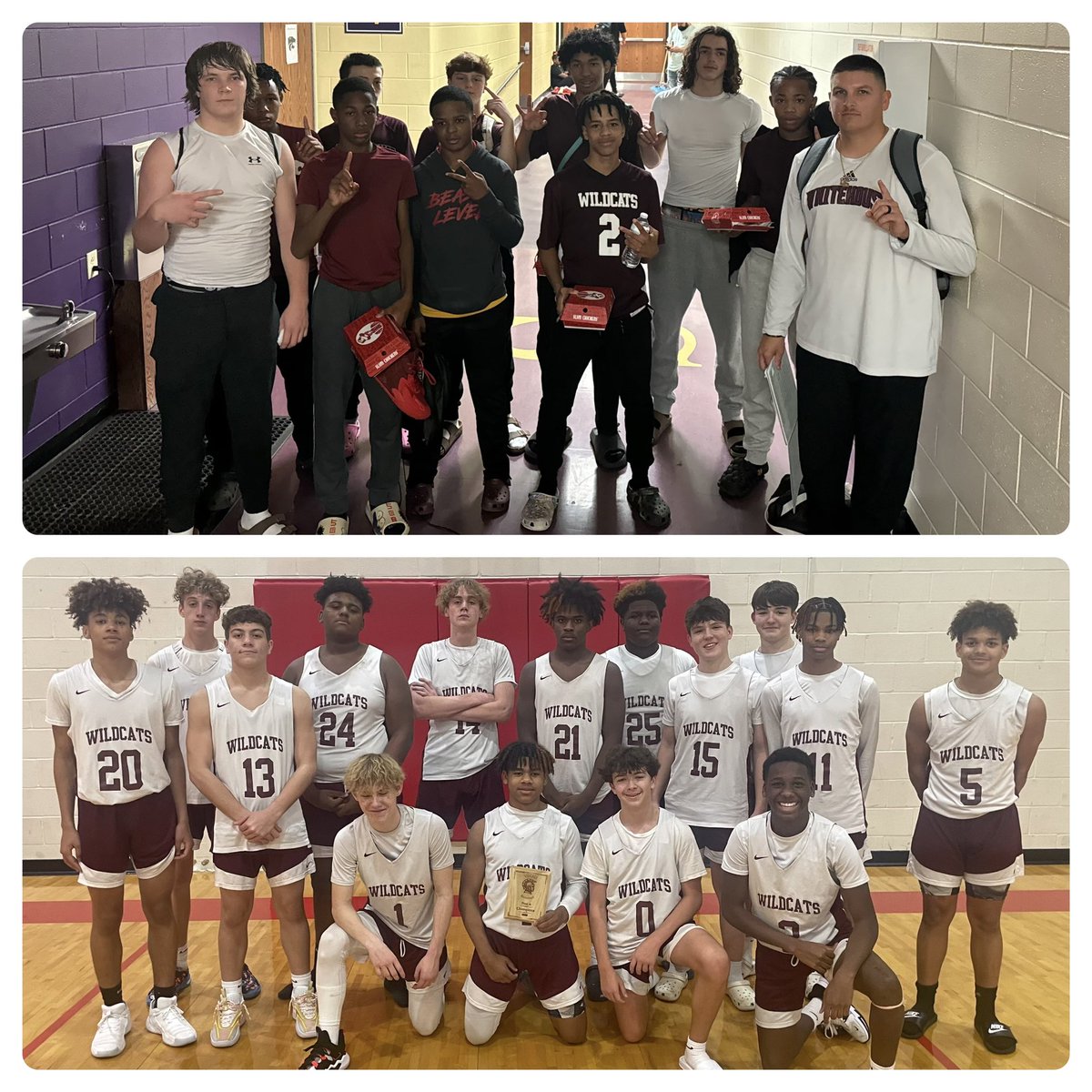 WHSTX_Hoops's tweet photo. Good weekend for our youngsters! 8th grade went 3-0 to win the Hallsville Tournament &amp; the freshmen went 4-0 to win their pool at Van! #CATS3C 
@WHSTX_Athletics @BrandonOSports https://t.co/EUbg3K75IK