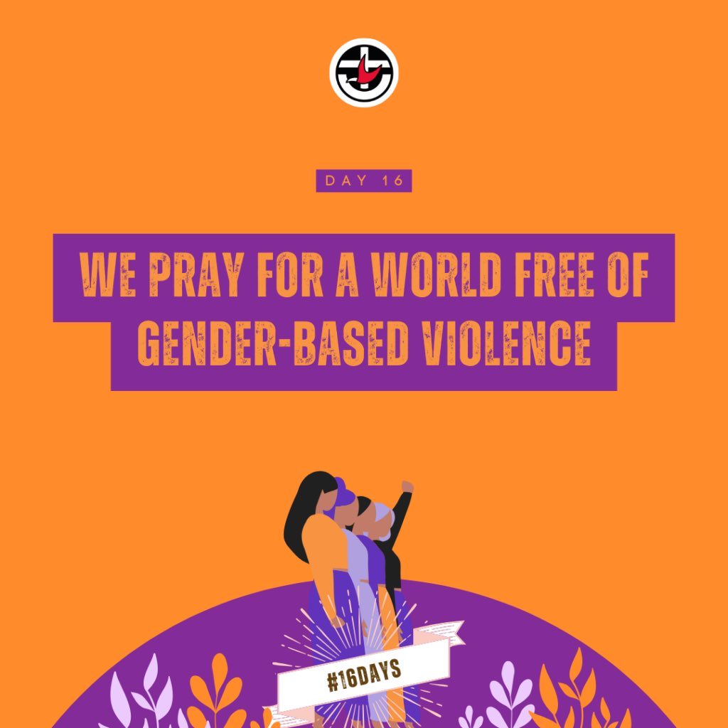 #16DaysOfActivismAgainstGenderBasedViolence 

Let’s continue to do all we can to bring about change
