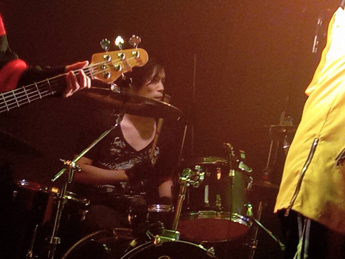haruxdrums's tweet photo. 昨日はhiga with SpreadBarbieでした！
ステージ熱かったね！！ https://t.co/aRobCbLTts