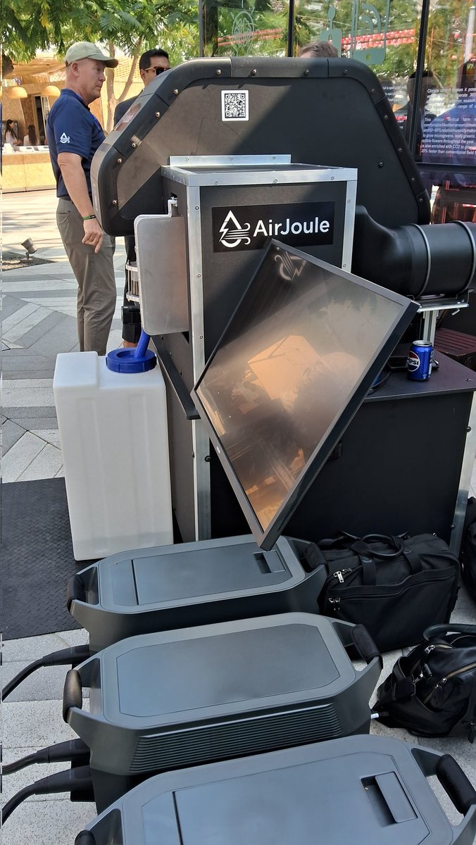 CarbonCredChris's tweet image. US Joins Over 60 Other Nations To Pledge Emissions Reduction From AC's. I love learning about new technologies such as the AirJoule dehumidifier and AC that saves tons of energy and creates water even in the desert.
#cop28 #Innovation
#Water #air #carbon @CarbonCreditXyz