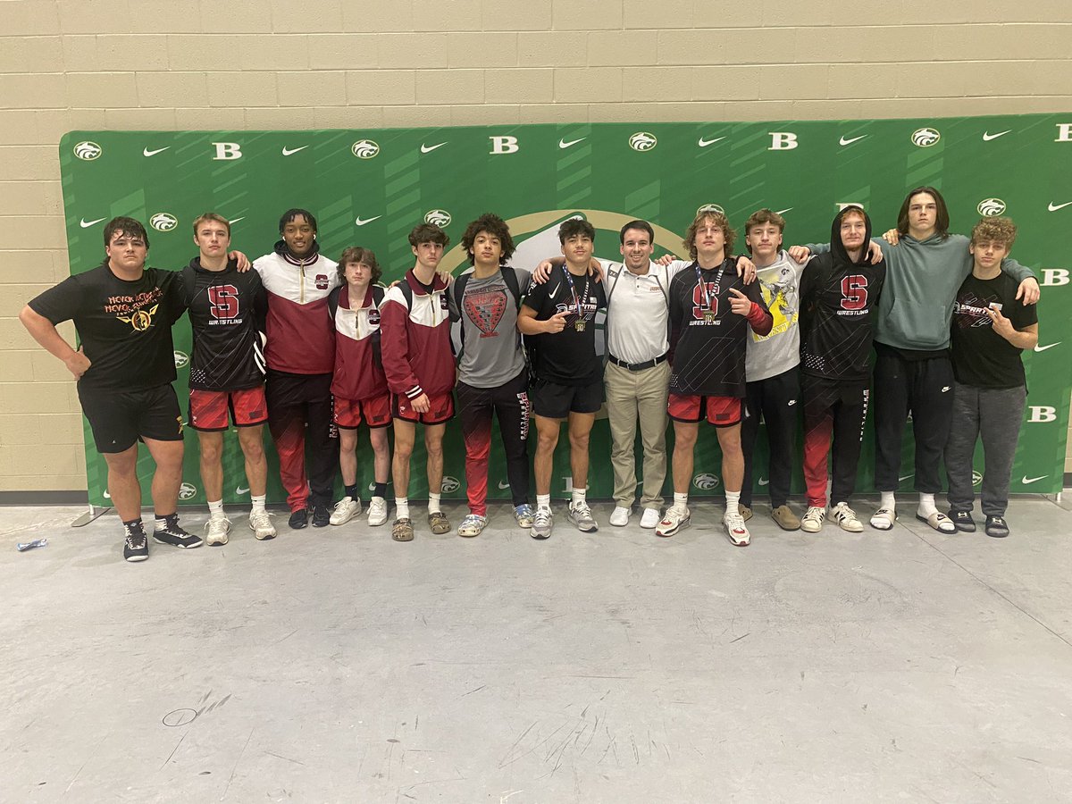 WrestlingSPHS's tweet photo. Results from the tough Aaron Kirkland Invitational :

1st Place:
Ryan Seymour🥇
Kaleb Cooper🥇

2nd Place:
Kai Keller🥈

5th Place: Tim Brown 

Overall Team Finish: 7th out of 23‼️

The team competed well today‼️⚔️🛡️
@SeWrestle @GeorgiaGrappler @SPauldingHS_ATH https://t.co/4y7o2N8zaj