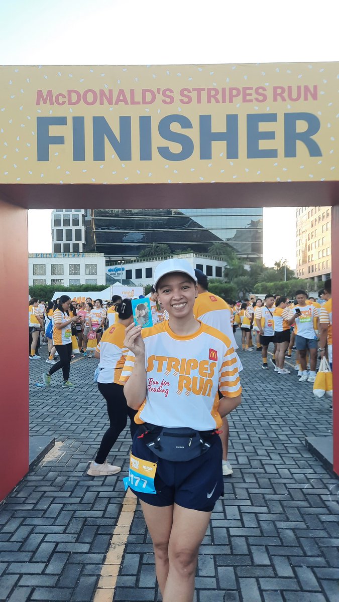 SeonHomystar's tweet photo. Always present sa bawat ganap ๐๐
#KimSeonHo
#McDoSripesRun2023
#RunForReading
#10KM ๐โโ๏ธ
#BallopShoes https://t.co/zeubPv48NH