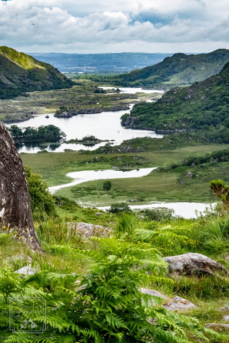 Ring of Kerry view. #landscape #clouds #water #hills #ringofkerry #rocks #hills #green #ireland @NiksImages @travelireland @AMAZlNGNATURE @TRAVELINGWORLDz