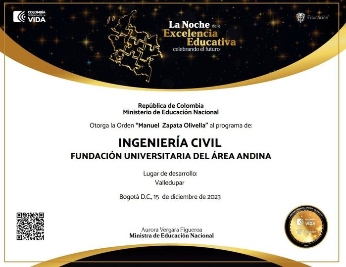 Henryluisp's tweet photo. Felicitaciones a @Areandina @gelcagutierrez Rectora Valledupar y al ing. José Cotes Director de Programa por este gran reconocimiento del Ministerio de Educación, fruto del esfuerzo y trabajo continúo del personal administrativo, docente y estudiantil de nuestra gran Alma Máter. https://t.co/9BP74TJ99r