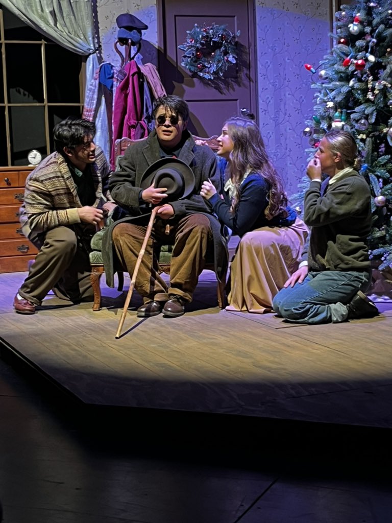 Our 2PM performance of “A Christmas Story”went great! You have a chance to see our show tonight at 7PM! Don’t let this opportunity pass you by! The voice of Santa Claus tonight will be provided by our head band director, Matt Martinez! <a href="/LClionsPTO/">Lake Creek high school PTO</a> <a href="/LakeCreekHS/">Lake Creek High School</a> <a href="/lake_creek_band/">Lake Creek HS Band</a>