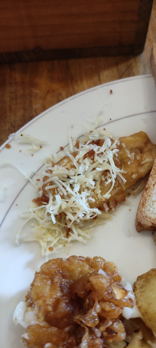 I just ate banana with cheese in Indonesia for breakfast.

I don't know how to even begin thinking about that 😂