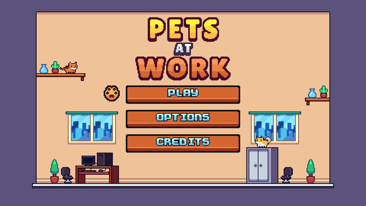 hatsuota's tweet image. #PetsatWork 
プラチナ526.527

カジュアルなパズルゲー。簡単です✨
全30面ですが、1h程度で終わります。
全クリアで勝手にトロコンになるので、何も考えずクリアだけ目指せばオッケーです。明らかに正規じゃない解法で突破できたりしたのが面白かったです😂