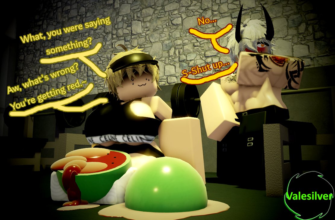 SFWValesilver's tweet photo. "Well they call her the Queen of Thunder Thighs for nothing, just look how strong and meaty those thighs are! I bet it could even be used as a neck snapping machine.~"
(character on the right made by @ZyxReigns. I love ur content! <3)
#rr34 #robloxSFW
(12/10/2023) https://t.co/m2ZIOn0i5f