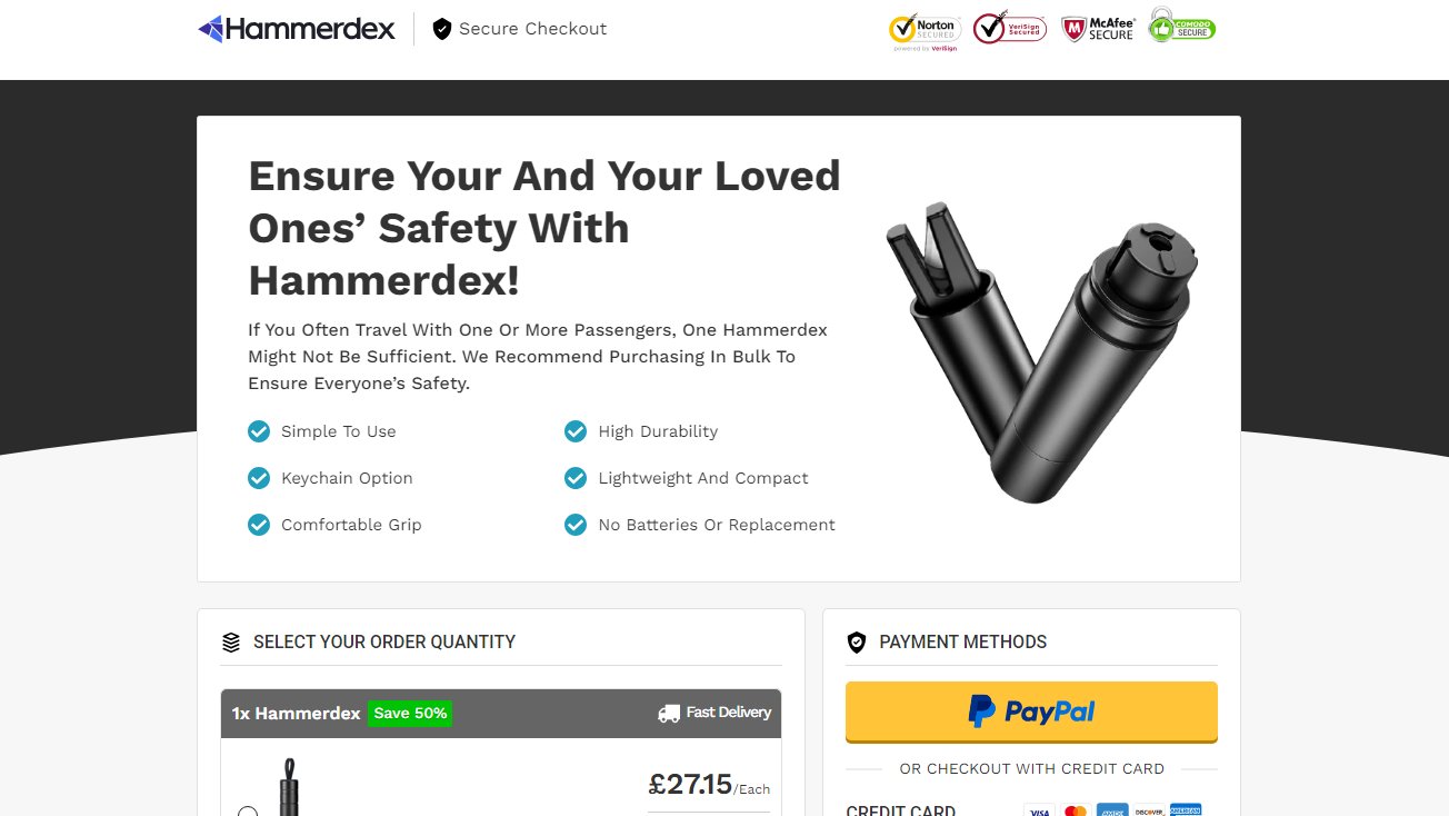 Tim Gluckman on X: The probably v useful #Hammerdex item sold at   I saw that ad Saturday (9.12) its not been changed.  I don't subscribe to @ so I see ads.