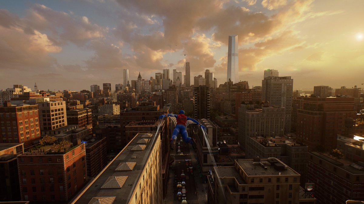 ChrisHarte7's tweet photo. As I’m playing Spider-Man 2 on my Ps Portal it legit looks like I’m looking at a Movie even though I’m playing a video game!!… #PsPortal #GamingLooksGood https://t.co/hm4NBvpCbK