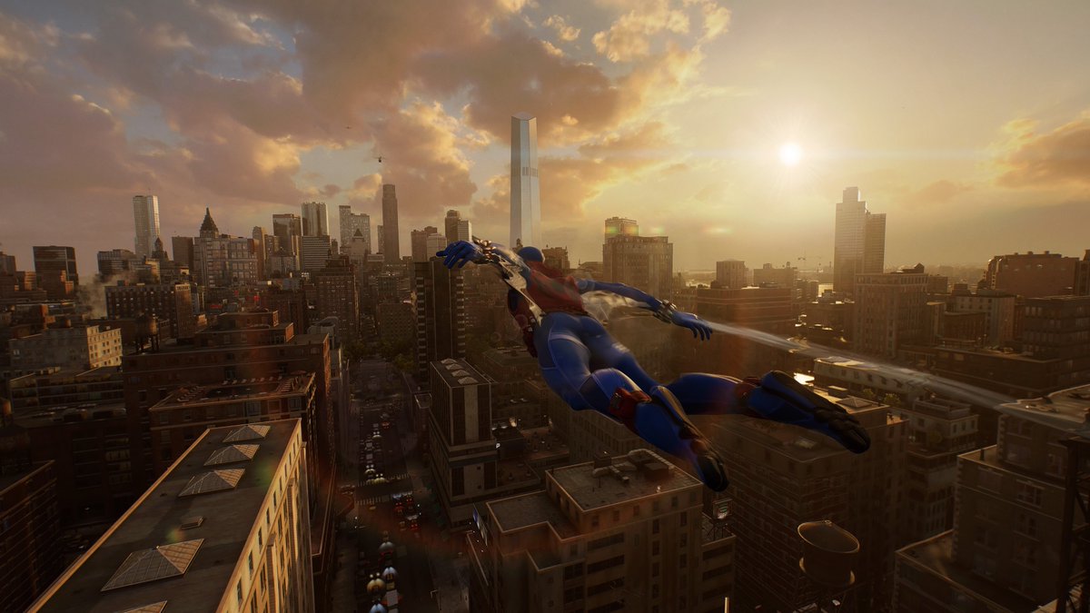 ChrisHarte7's tweet photo. As I’m playing Spider-Man 2 on my Ps Portal it legit looks like I’m looking at a Movie even though I’m playing a video game!!… #PsPortal #GamingLooksGood https://t.co/hm4NBvpCbK