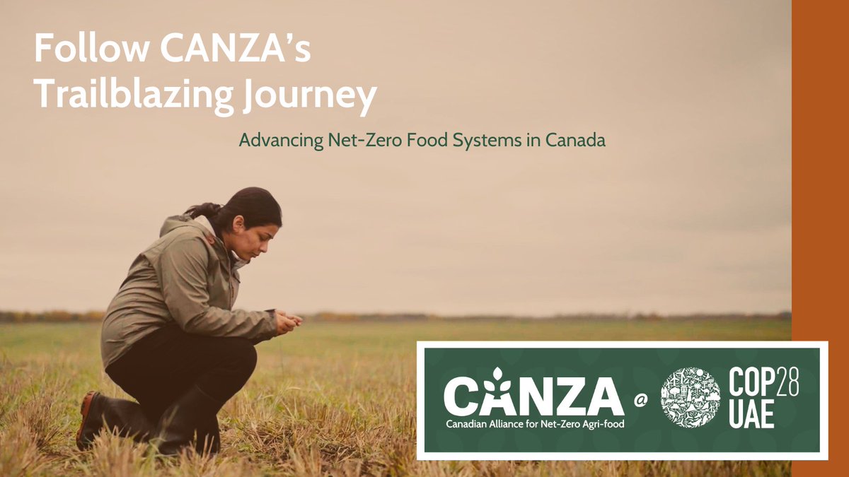 Today at #COP28, CANZA is in the Saskatchewan Pavilion w <a href="/PremierScottMoe/">Scott Moe</a>, who is moderating a panel of thought leaders + experts on the transformative potential of MRV systems to support food producers in the transition to #ClimateSmart farming practices

canza.ca/allnews/canza-…