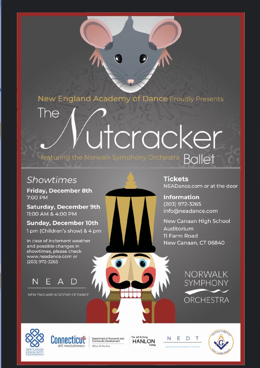 Are you ready to be swept off your feet? We join @ThomasOrtizDans’ @NEADance LIVE for The Nutcracker. Step into the magic of this unforgettable holiday tale and be transported through a wonderland of toy soldiers and dancing snowflakes: bit.ly/NSOnutcracker23