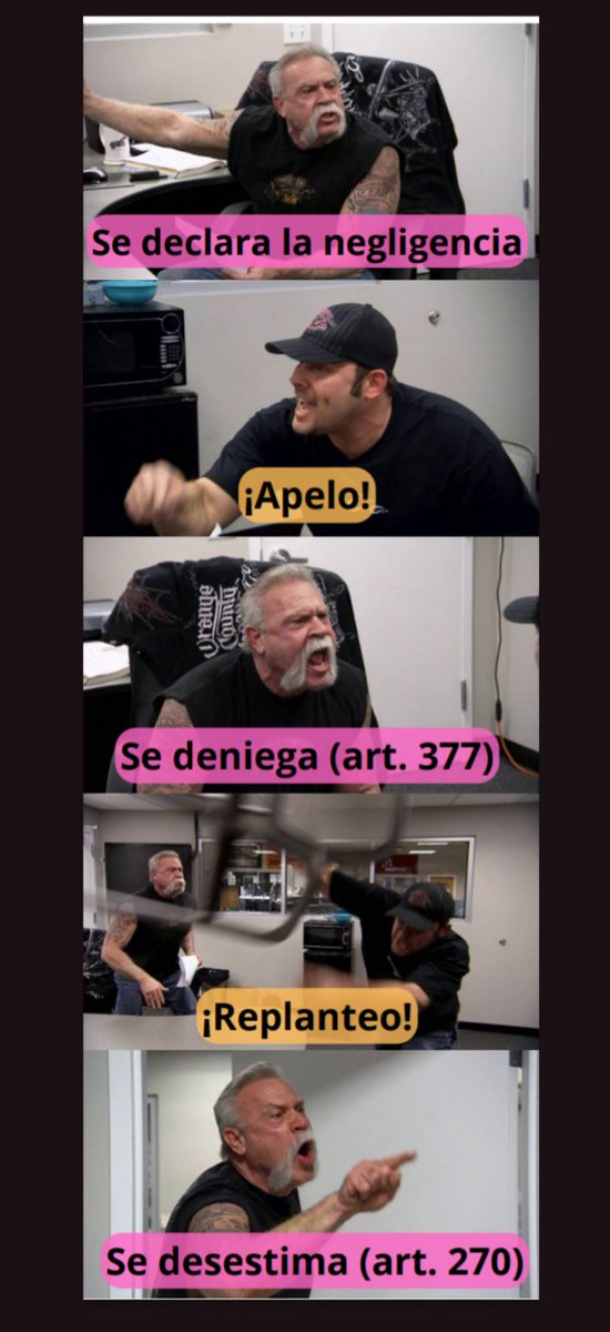 E_Procesal's tweet photo. MEMES Y JUSTICIA 

Según nuestros registros sería la primera vez que una sentencia judicial explica algo usando un meme.
Es una resolución, muy fundada en derecho, de 🇦🇷 (Provincia de Buenos Aires) que aborda un tema procesal y, como refuerzo, incluye un meme en un link.
Se descarga de acá 👉 https://t.co/vNWElxH2pm, pasen y vean ...