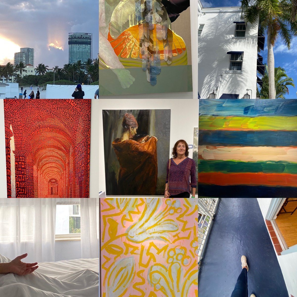 romadelamar's tweet photo. In and around #Miami  #ArtBasel and all the other fairs😍🤩❤️ https://t.co/SULcg8muSN