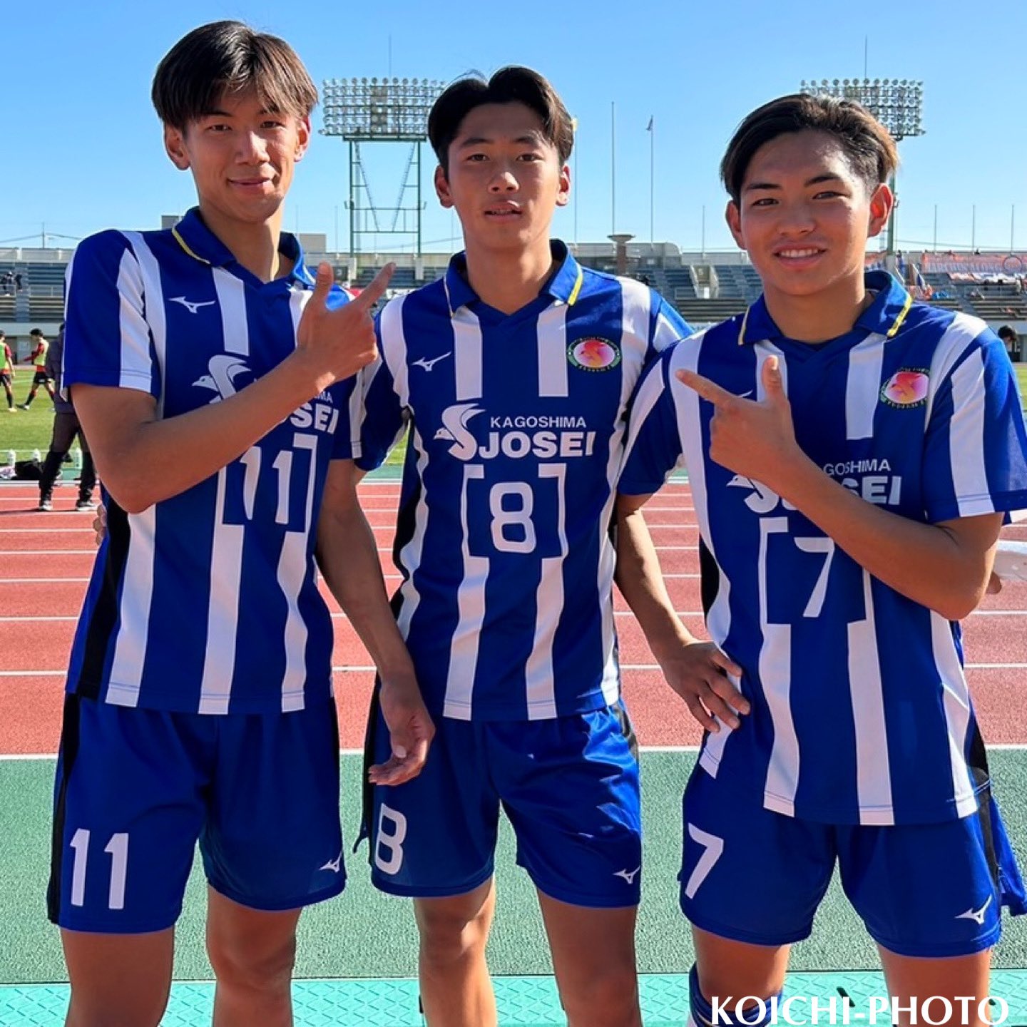 鹿児島城西　サッカーユニフォーム（Blue） 鹿児島城西サッカーユニフォーム（Blue）