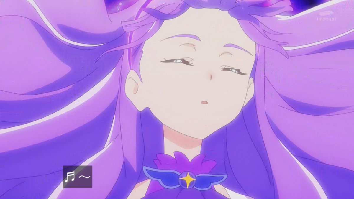 祈りによって変身したプリンセス・エルレイン 降り立つ気高き神秘