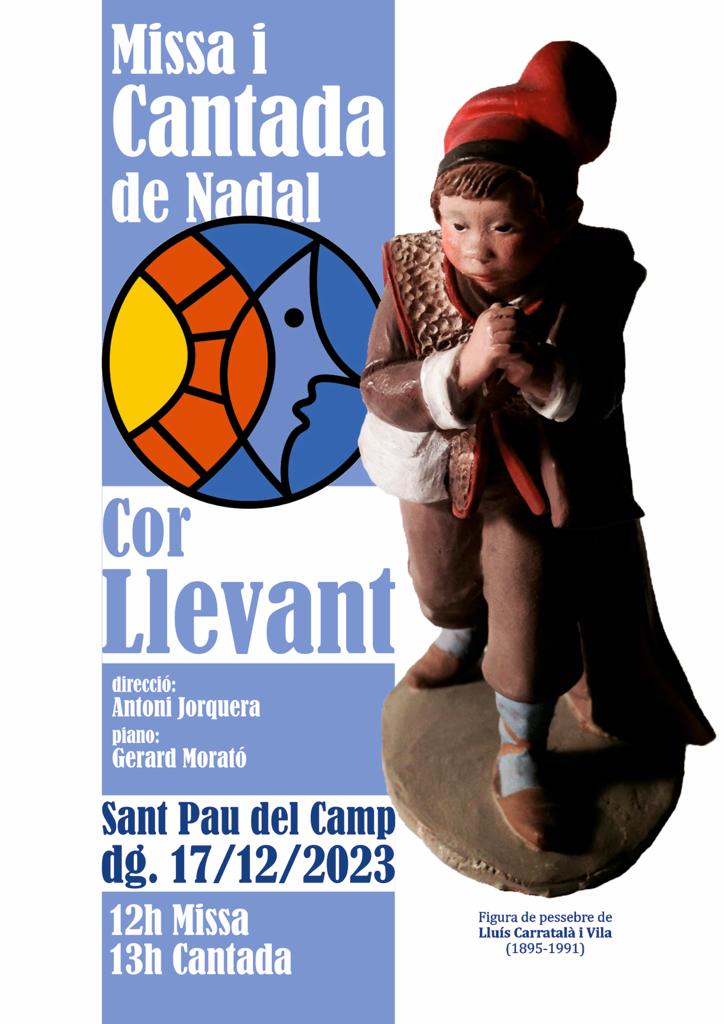 CANTADA de NADAL 2023
Missa i cantada de Nadal a #SantPaudelCamp
Diumenge 17 de Desembre de 2023 💛💛💛💛💛